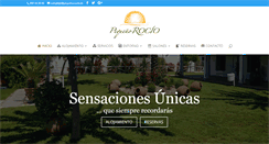 Desktop Screenshot of hotelpequenorocio.com